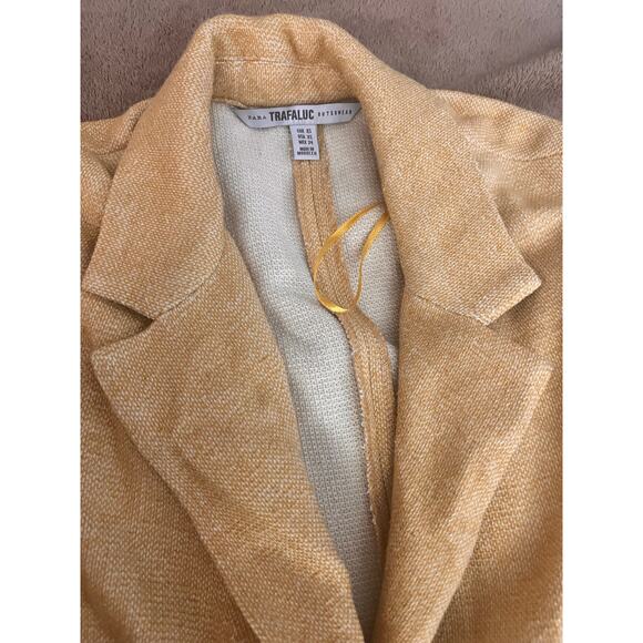 ZARA Trafaluc Longline Coat – Camel Beige, Size XS - Picture 4 of 7